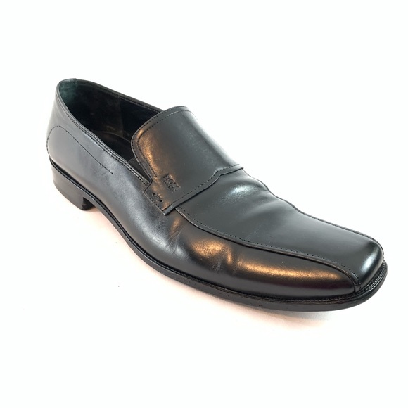 mens black hugo boss shoes